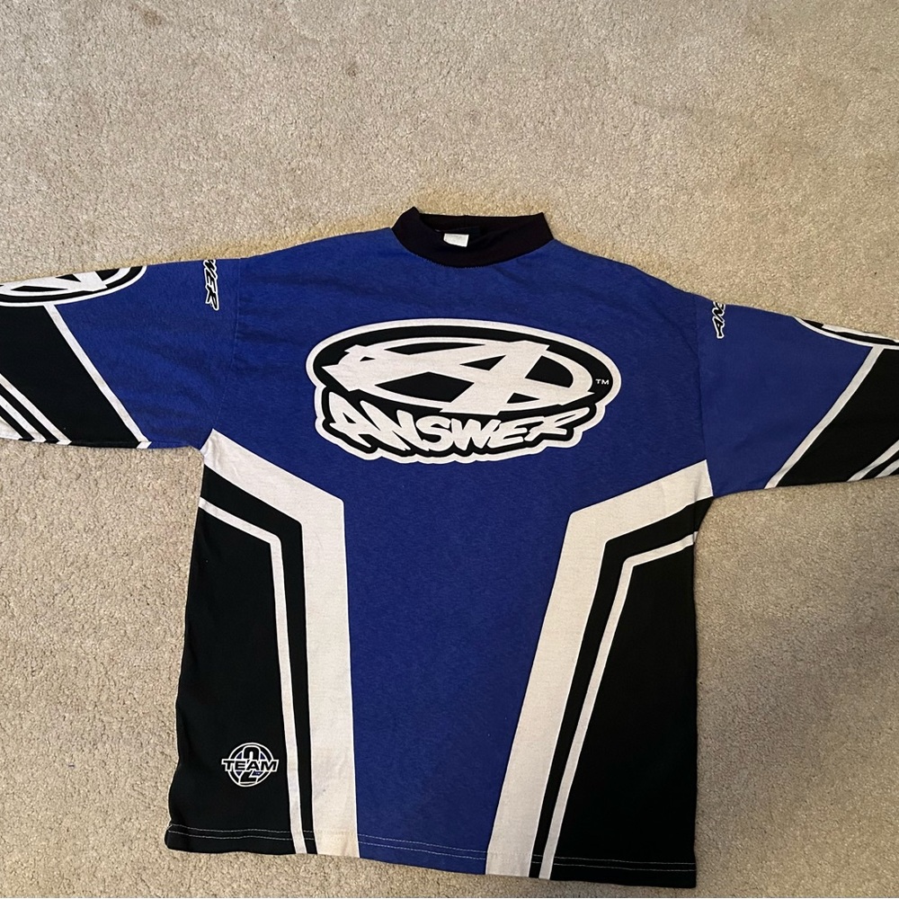 Answer Kids Blue and Black Jersey